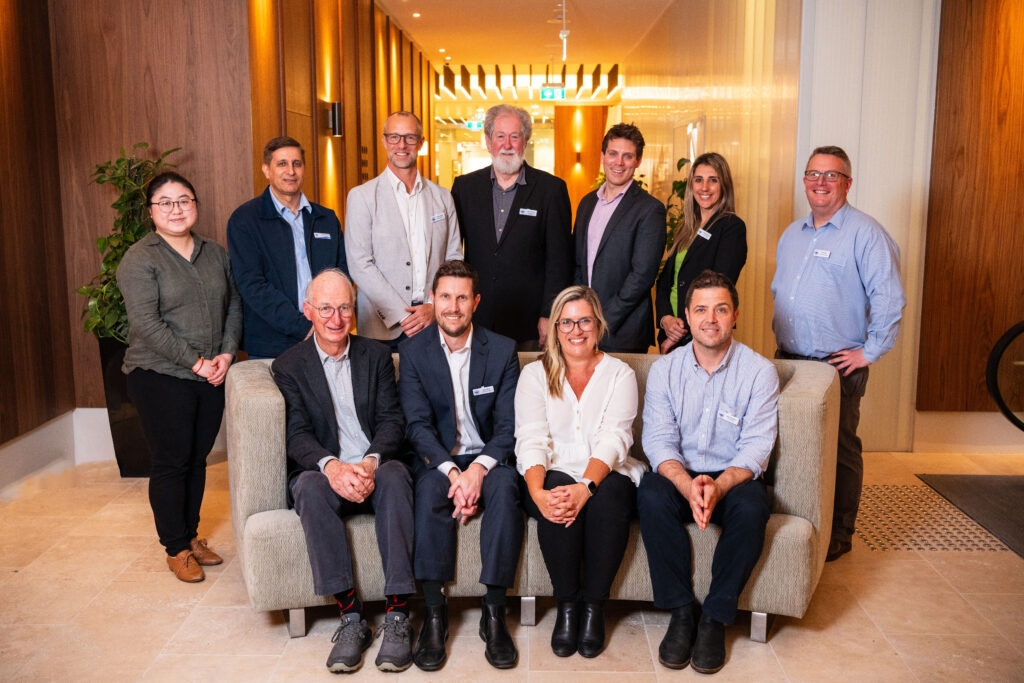 Back L-R: Yanyan Zhang, Sam Mazaheri, Peter Engelen, Ron Cox, Sam Isaacs, Catherine Blaine, Paul Weston. Seated L-R: Neil Lawson, David Dack, Jayne Hindle (ECC), Luke Campbell. 
